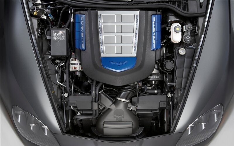 Corvette Engine Bay — Gray