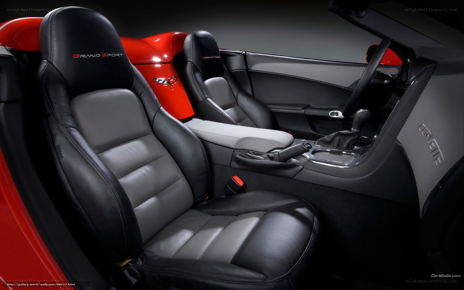 Corvette Grand Sport interior