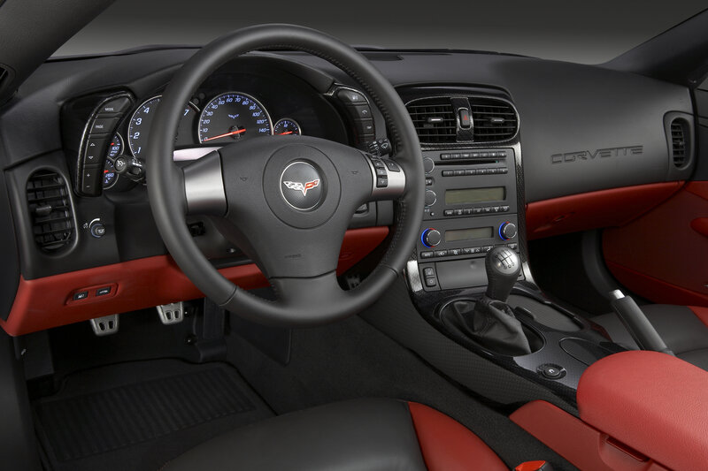 Corvette interior dashboard