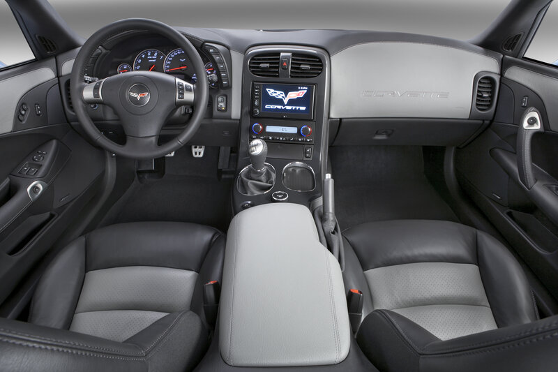 Corvette interior dashboard