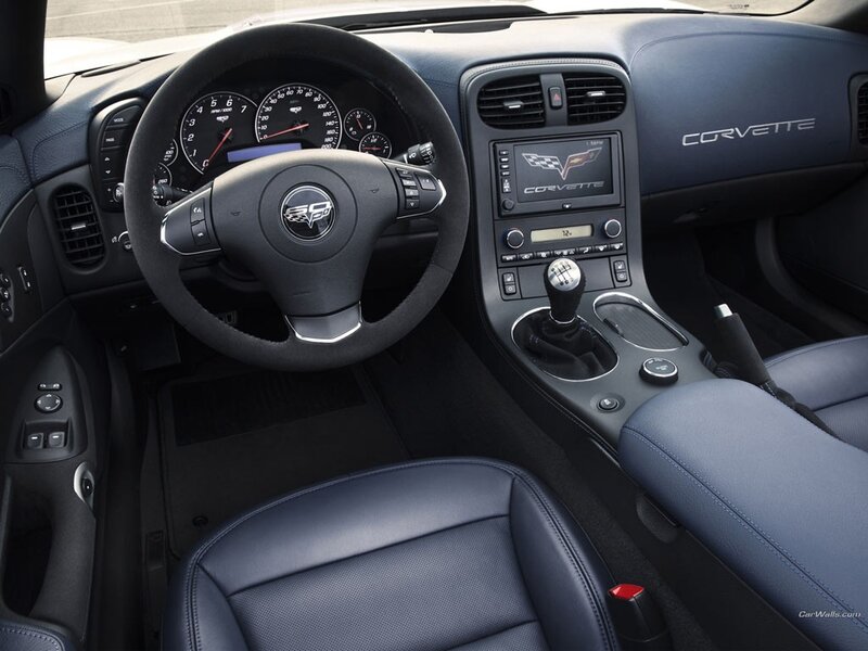 Corvette interior dashboard