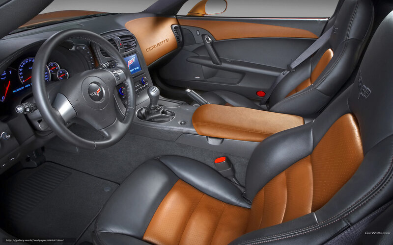 Corvette interior dashboard