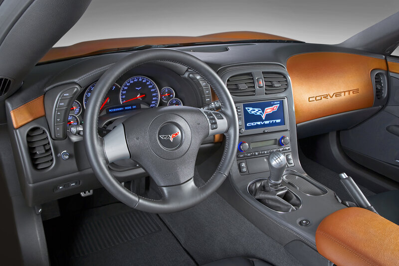 Corvette interior dashboard