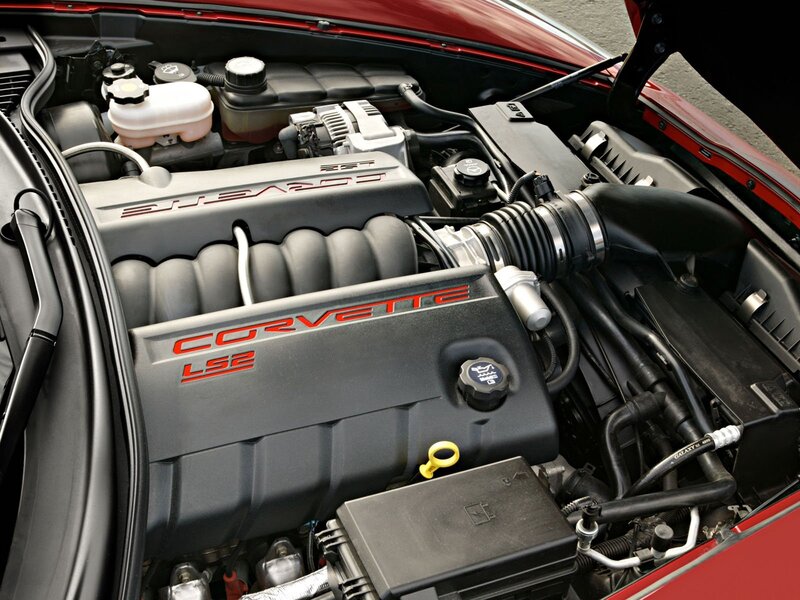 Corvette L52 engine bay