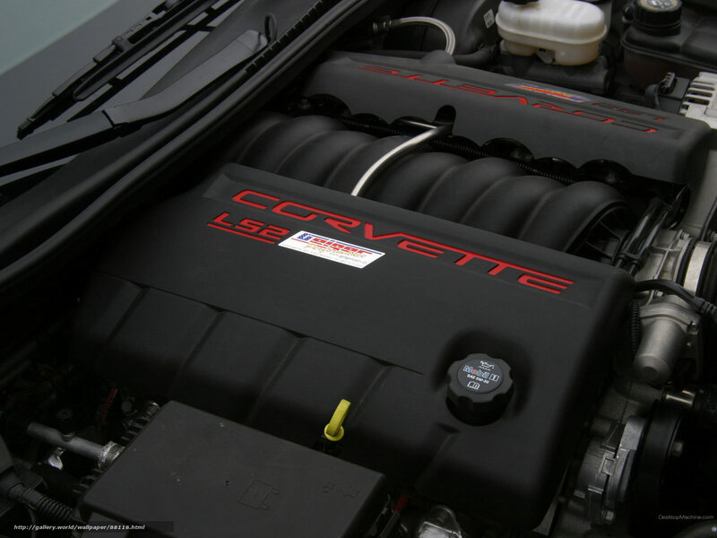 Corvette L52 engine bay