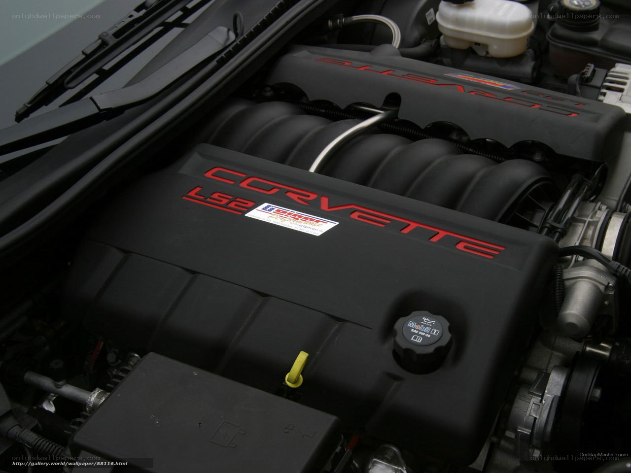 Corvette L52 engine bay