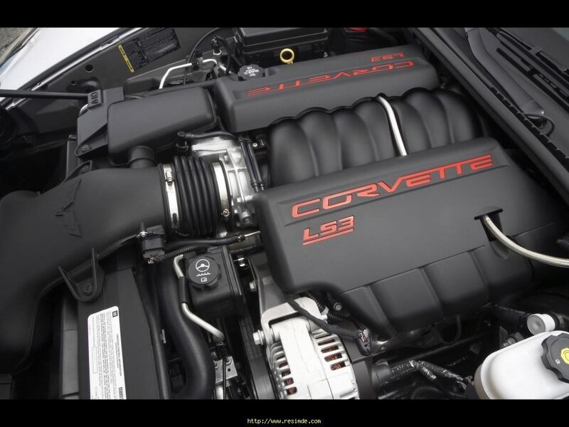 Corvette L53 engine bay