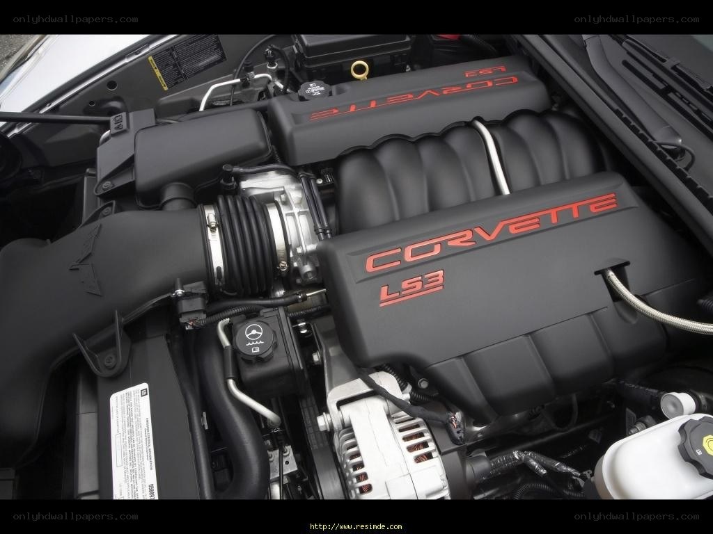 Corvette L53 engine bay