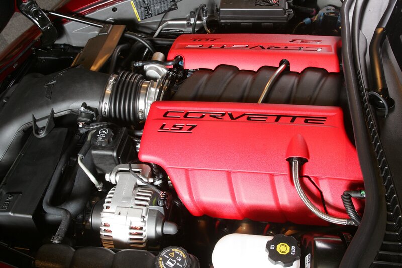 Corvette L57 engine bay