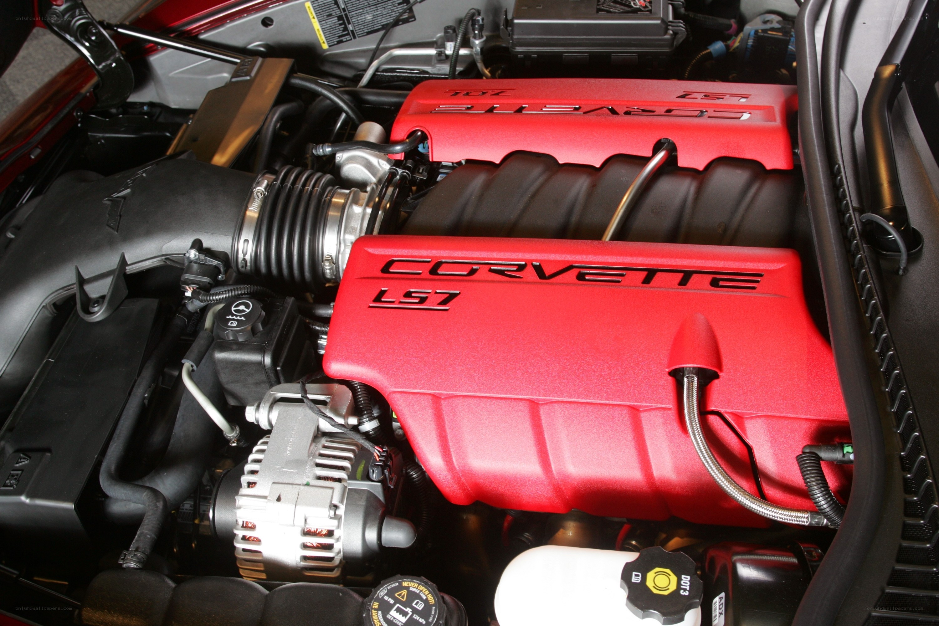 Corvette L57 engine bay
