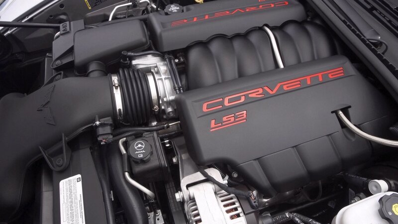 Corvette LS3 engine bay