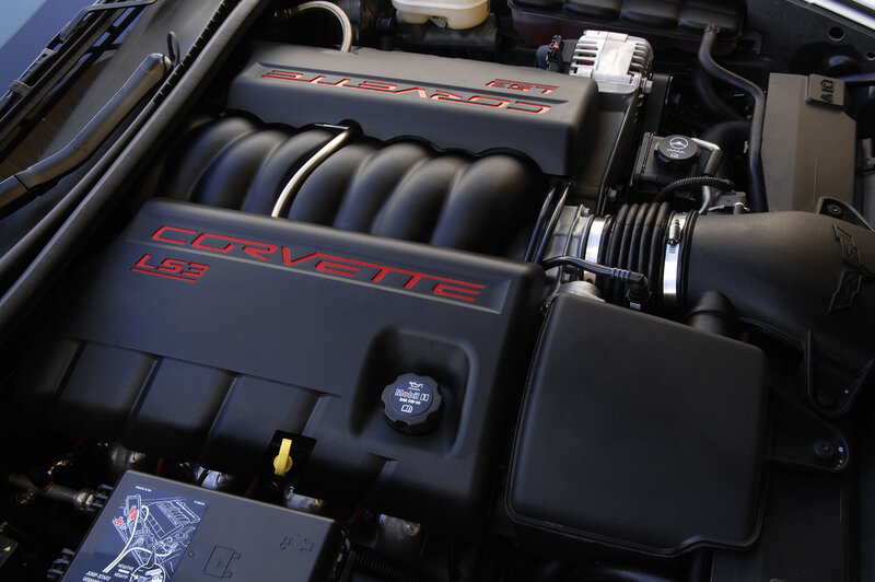 Corvette LS3 engine bay