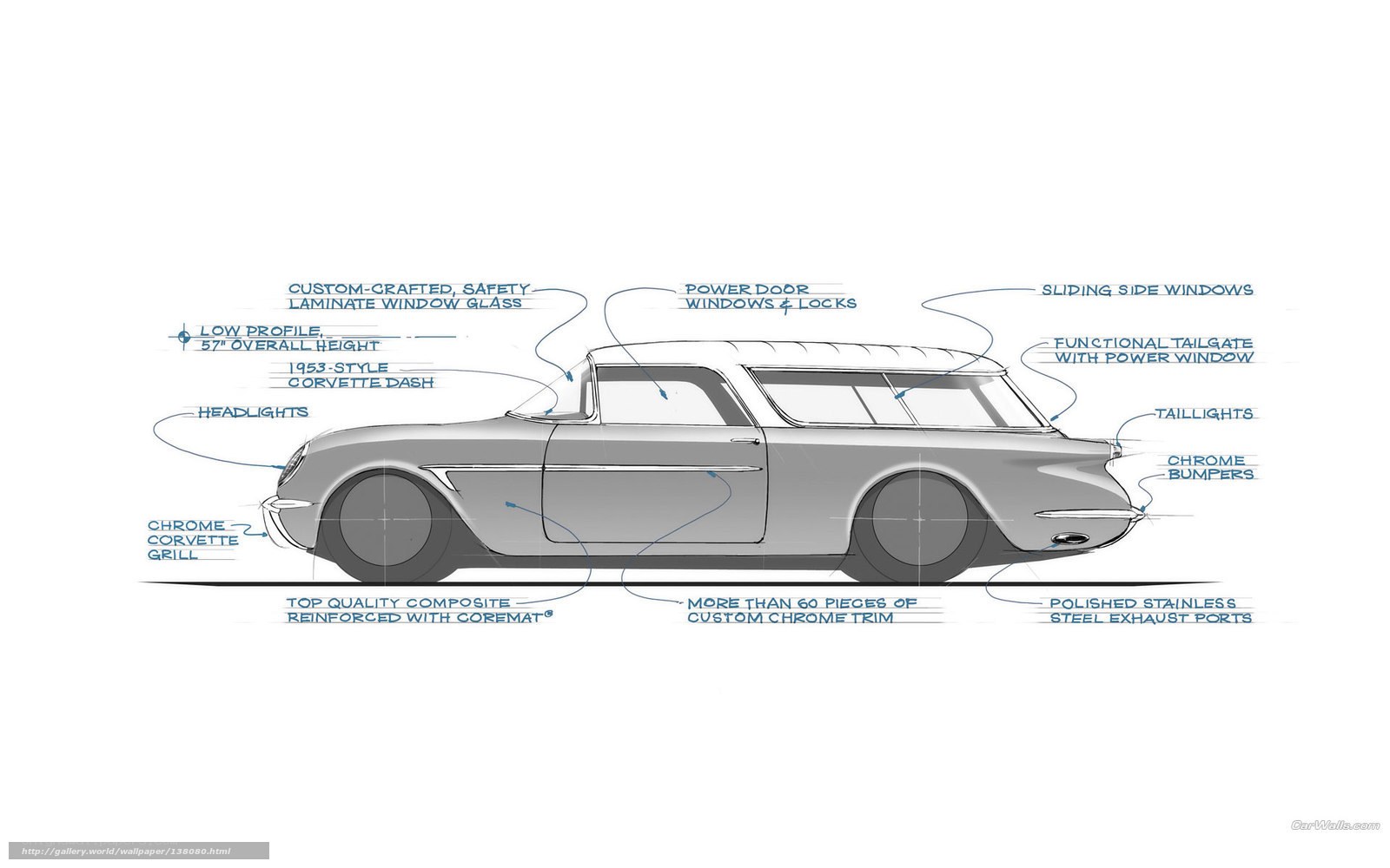 Corvette station wagon design
