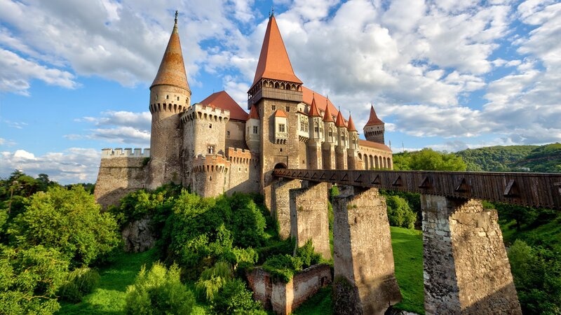Corvin Castle — Blue