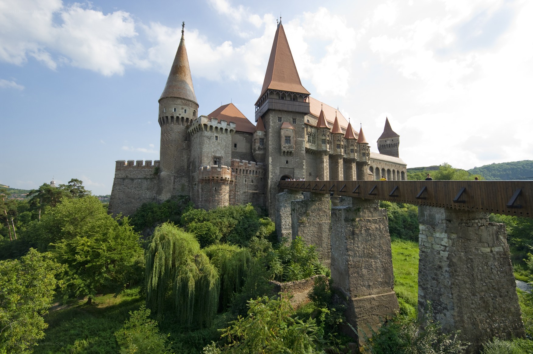 Corvin Castle in Romania