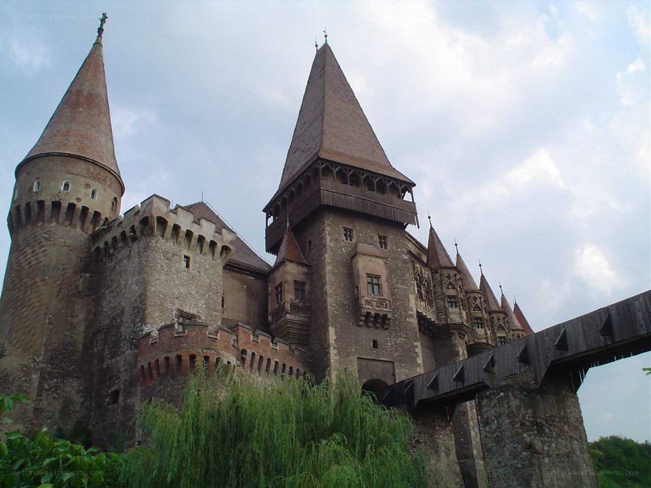 Corvin Castle in Romania