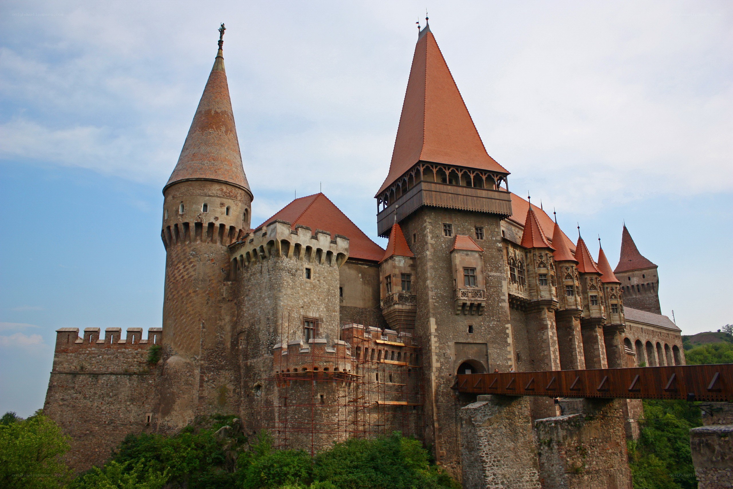 Corvin Castle in Romania