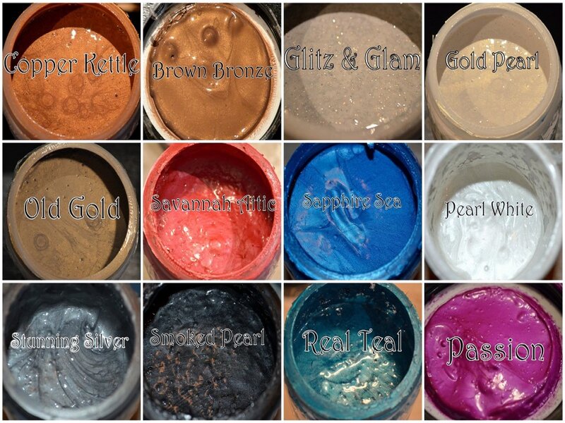 Cosmetic Powders in Jars