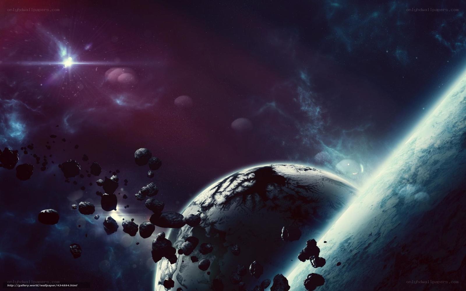 Cosmic asteroid field