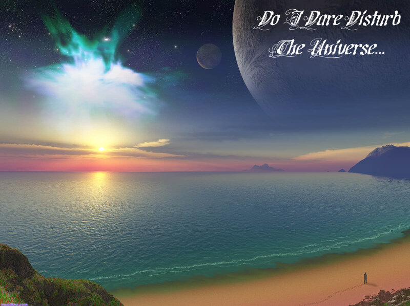 cosmic beach sunset