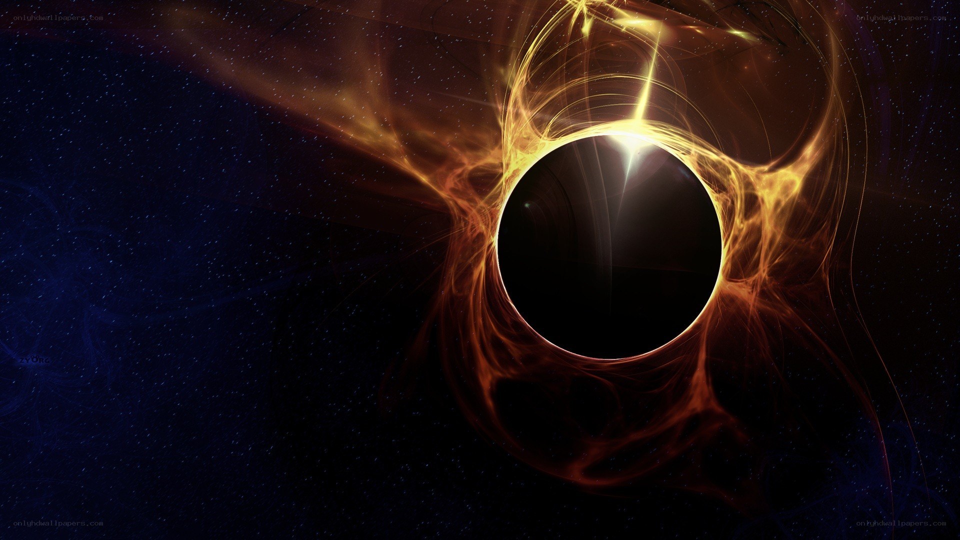 cosmic black hole event