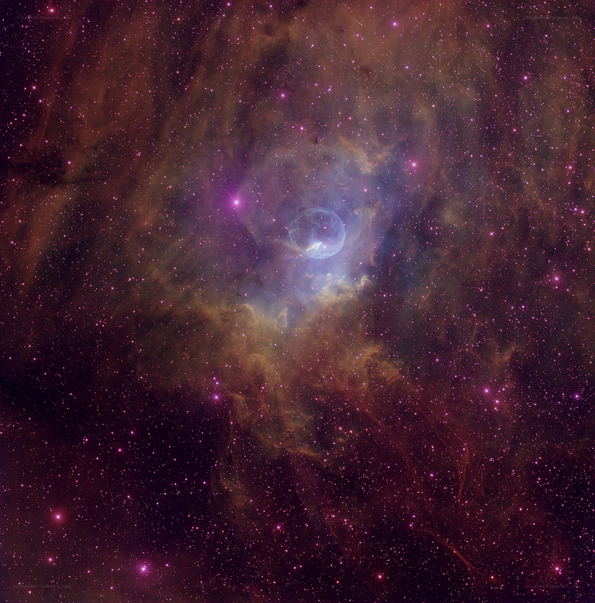 Cosmic Bubble Nebula