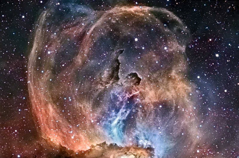 Cosmic Bubble Nebula