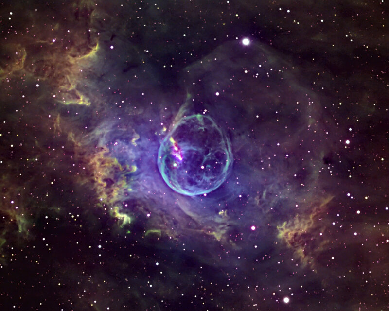 Cosmic Bubble Nebula
