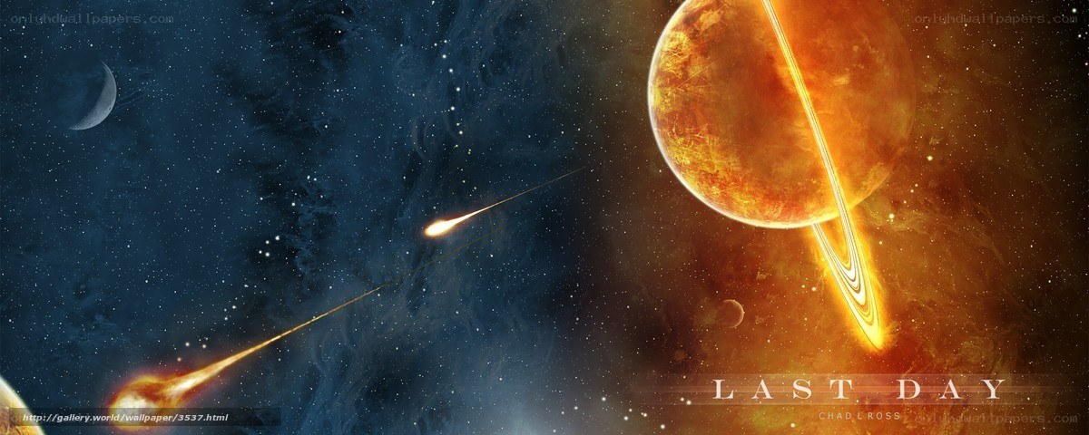 Cosmic Catastrophe Scene