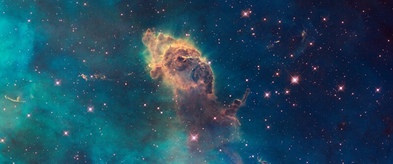 Cosmic Cloud Nebula — Teal