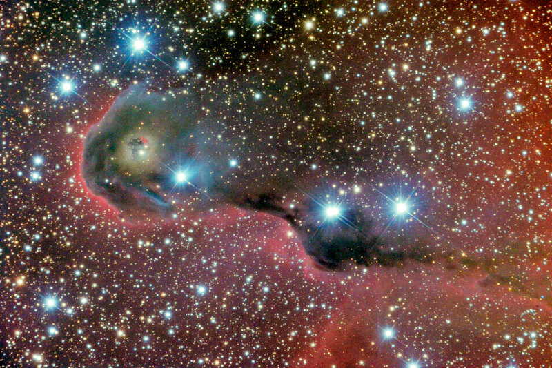 Cosmic Cloud with Stars