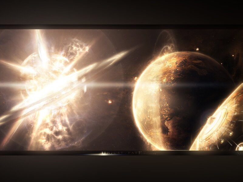 Cosmic collision and planet