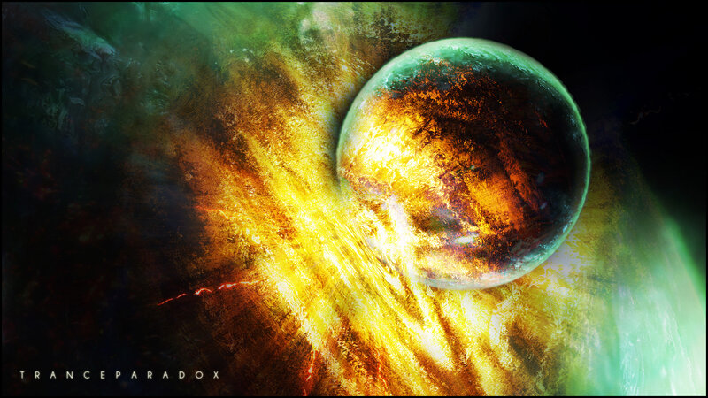Cosmic Collision Art