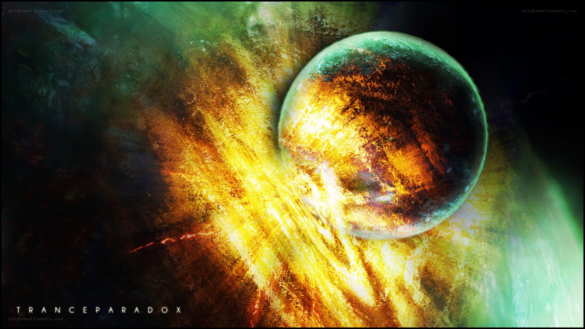 Cosmic Collision Art