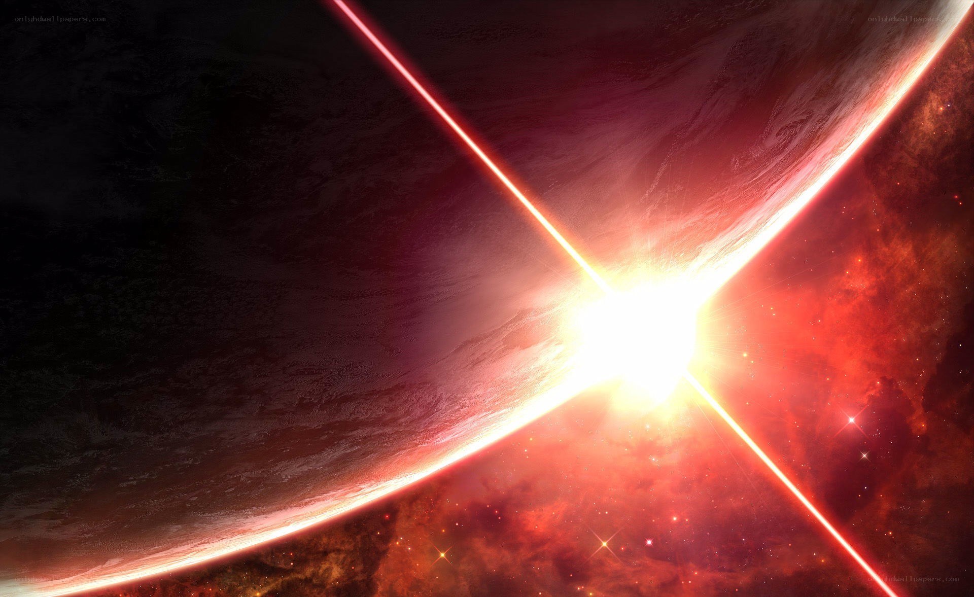 Cosmic collision event