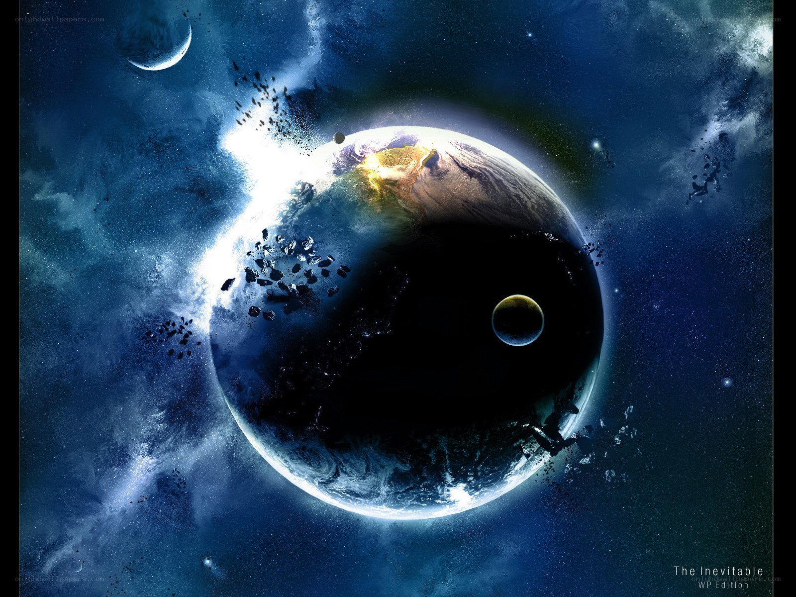 Cosmic Collision in Space