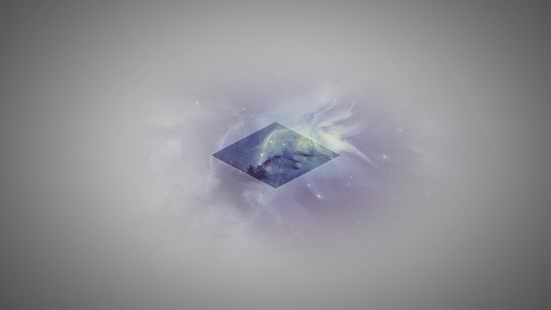 cosmic diamond in nebula