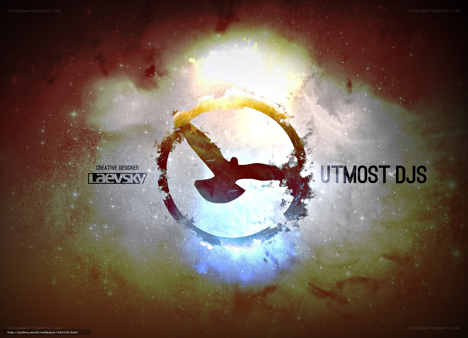 Cosmic DJ Logo Art