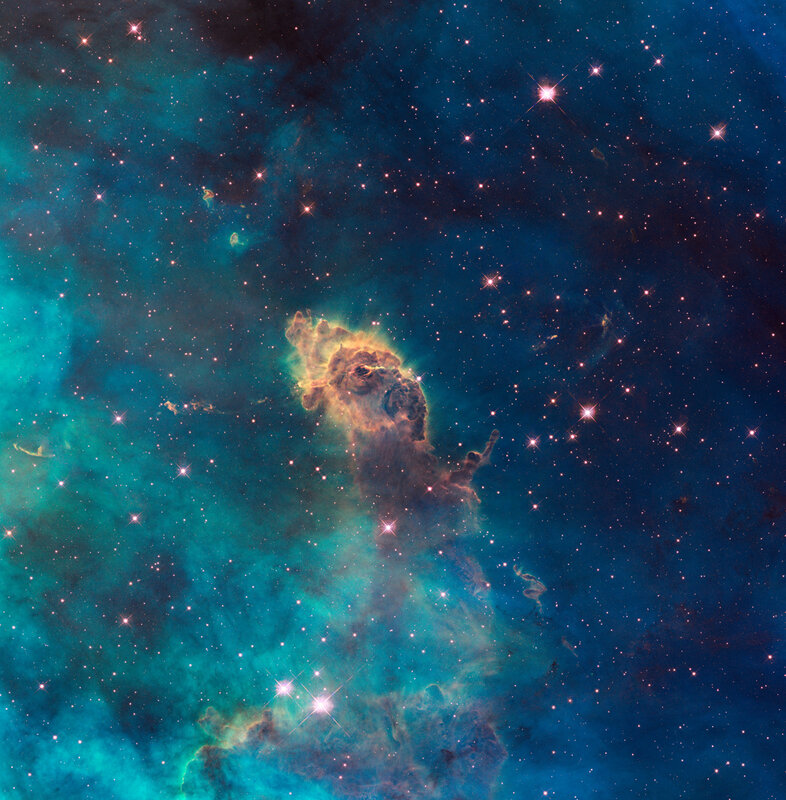 Cosmic Elephant Nebula