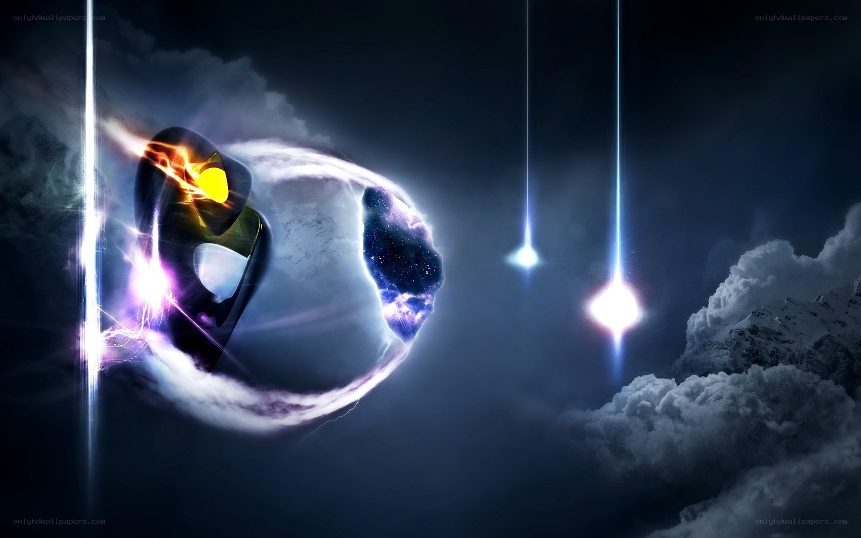 Cosmic energy and falling stars