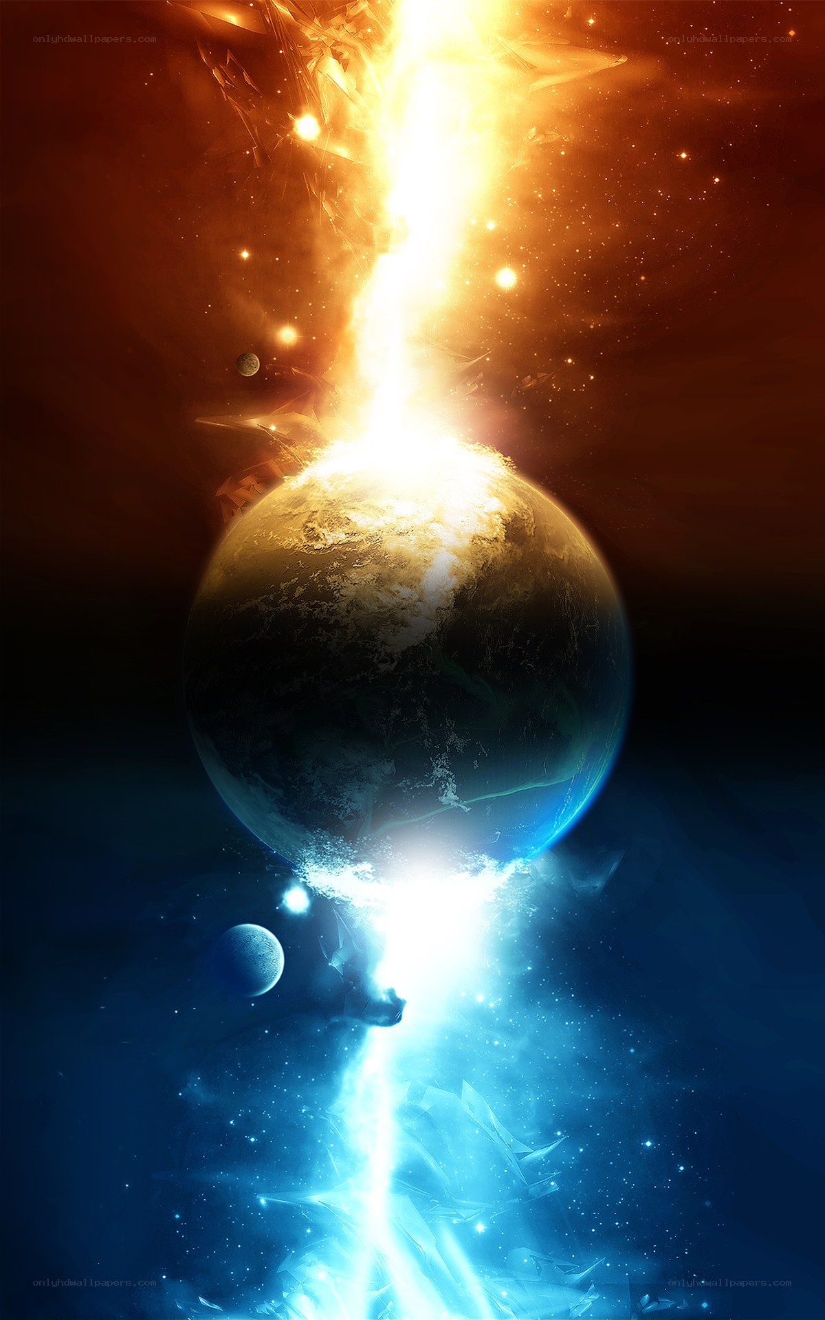 Cosmic energy beam