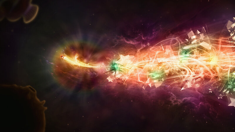 cosmic energy burst