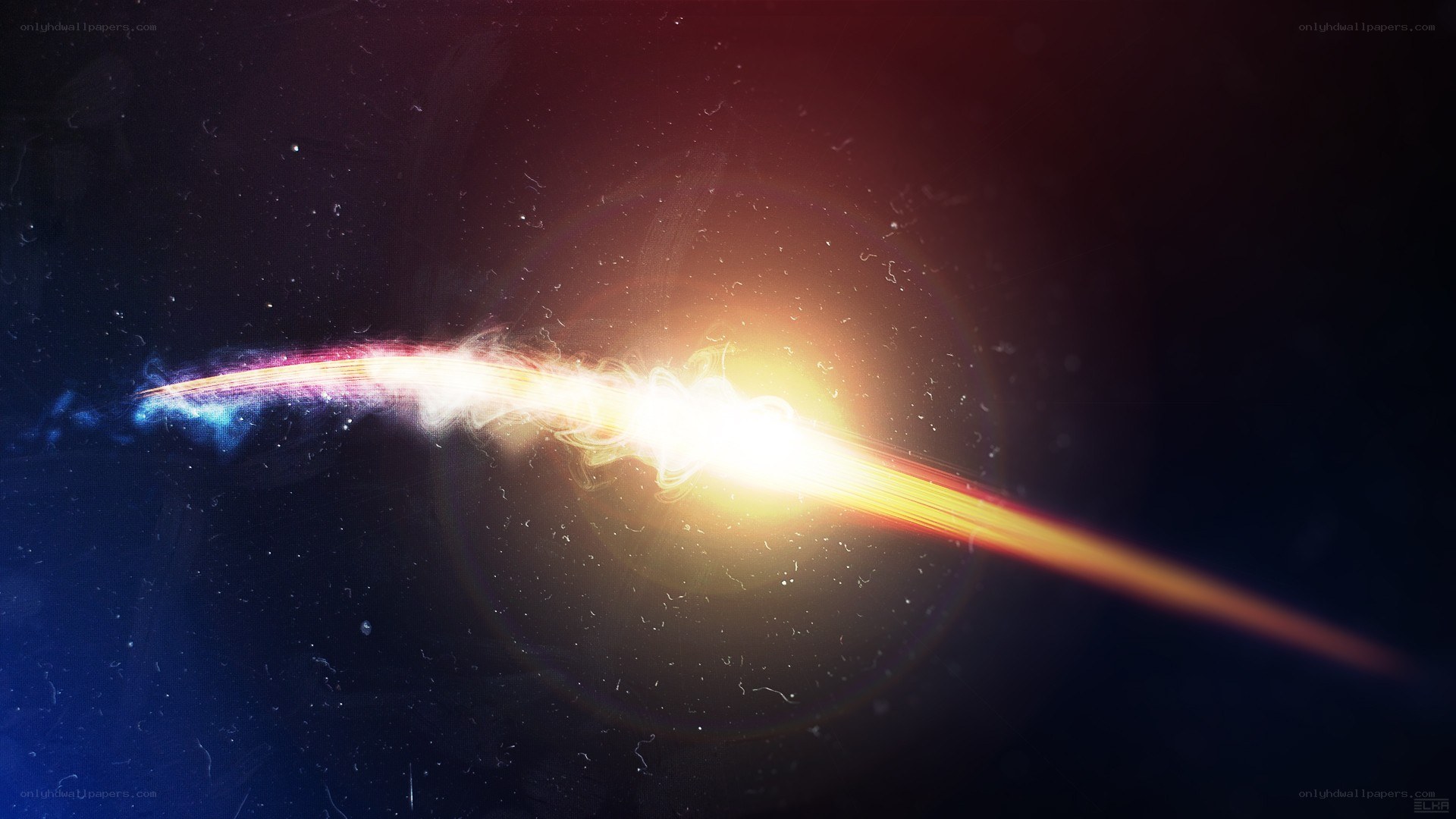 Cosmic energy burst
