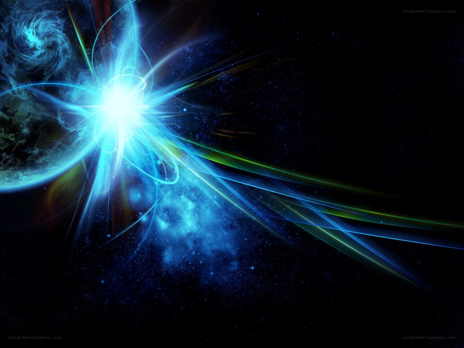 Cosmic energy burst