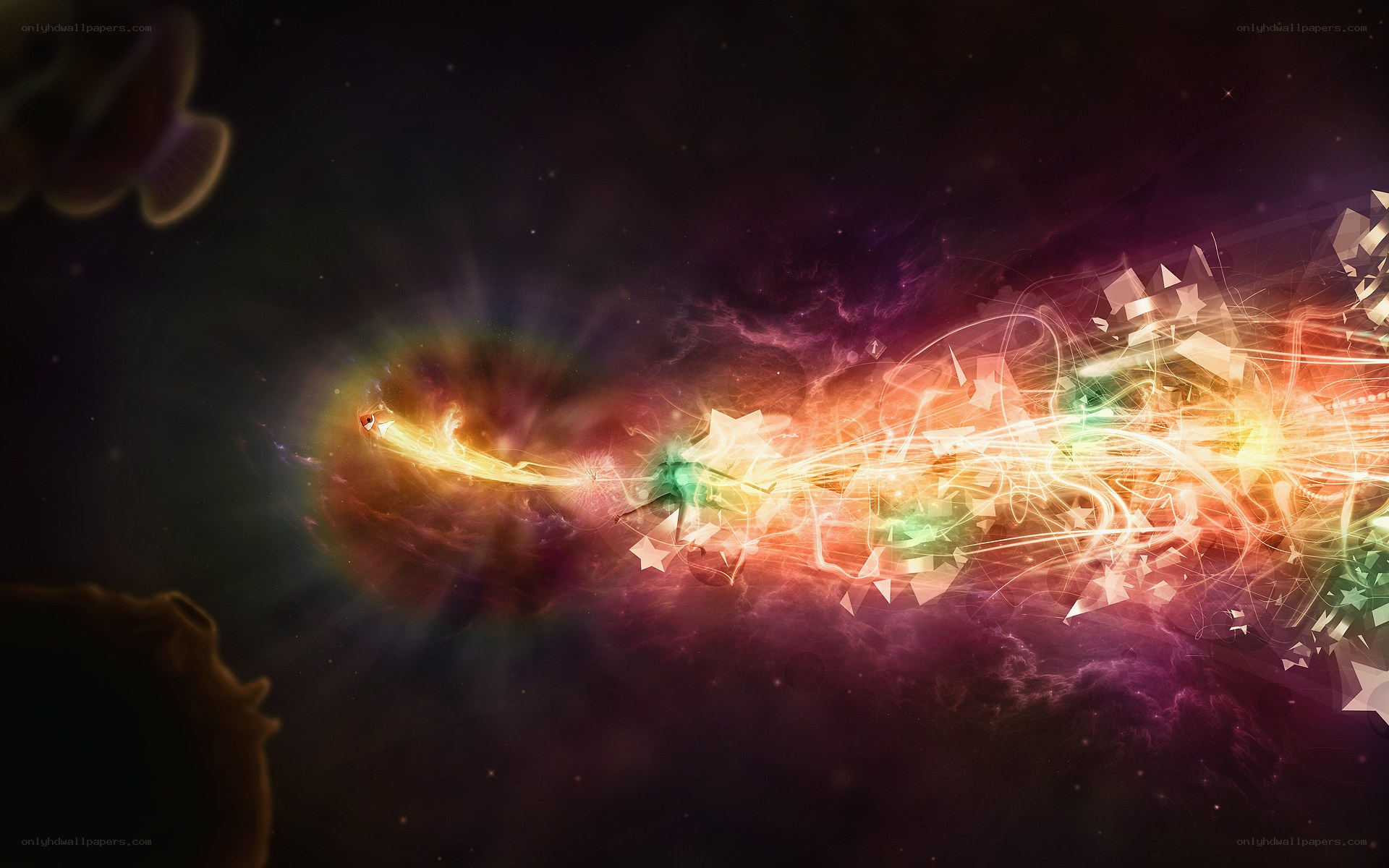 Cosmic energy burst