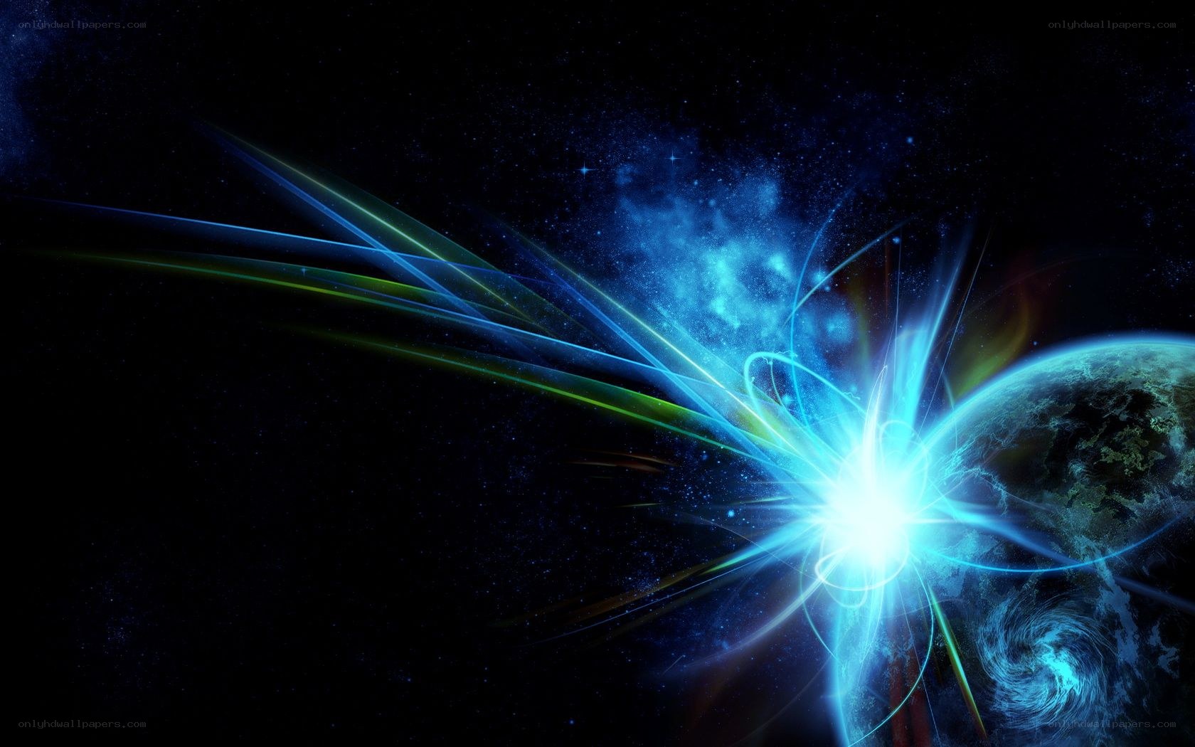 Cosmic energy explosion