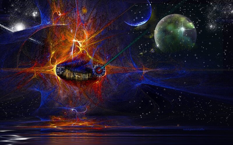 Cosmic energy explosion