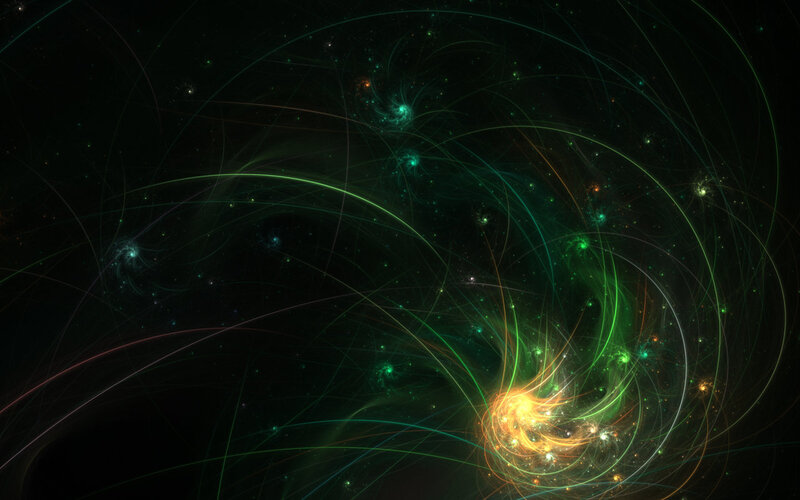 Cosmic energy swirls