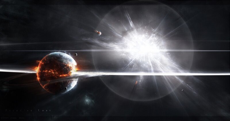 Cosmic Explosion and Planets