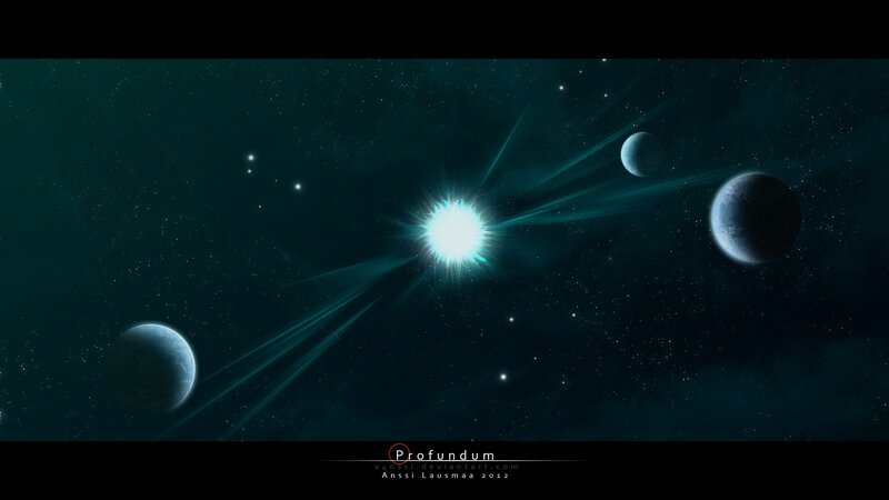 Cosmic explosion with planets